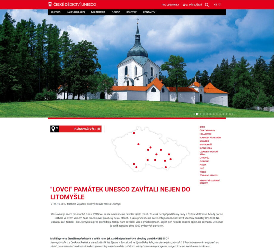 České Dědictví UNESCO Article