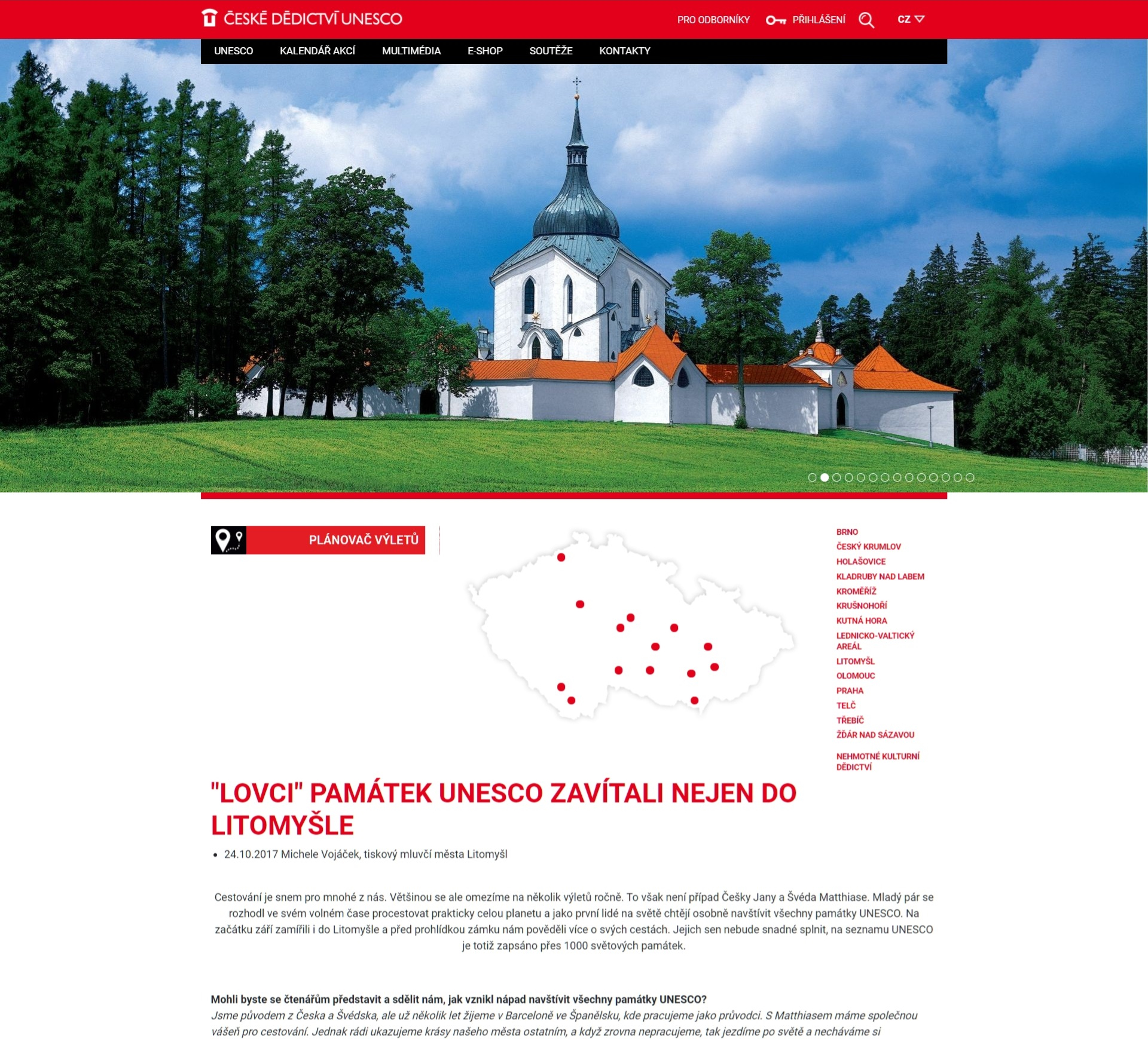 České Dědictví UNESCO
